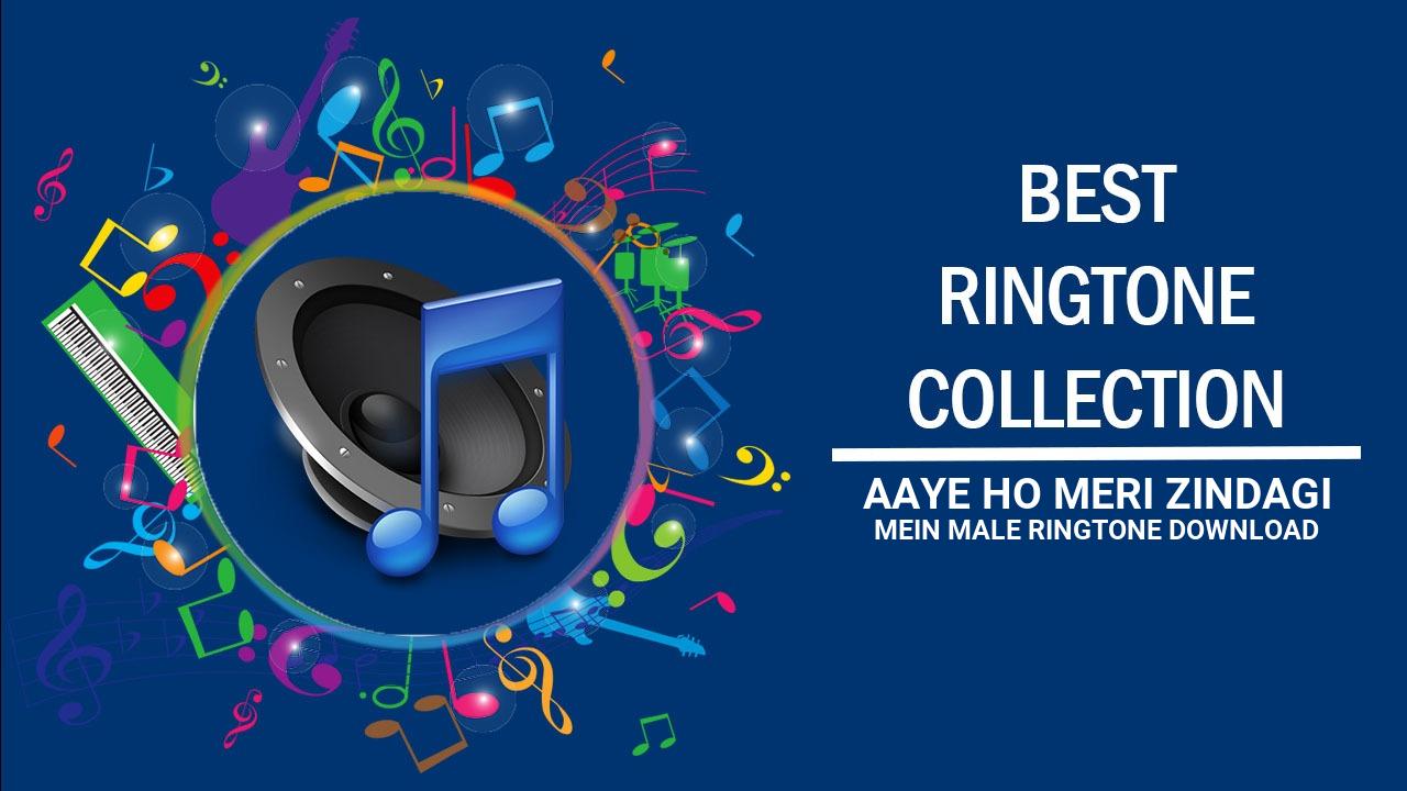 Aaye Ho Meri Zindagi Mein Male Ringtone Download