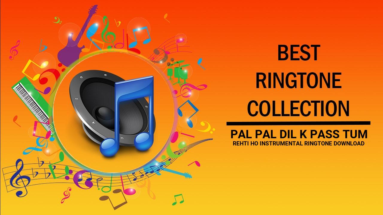 Pal Pal Dil K Pass Tum Rehti Ho Instrumental Ringtone Download