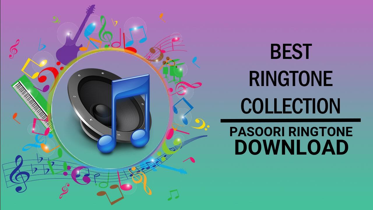 Pasoori Ringtone Download
